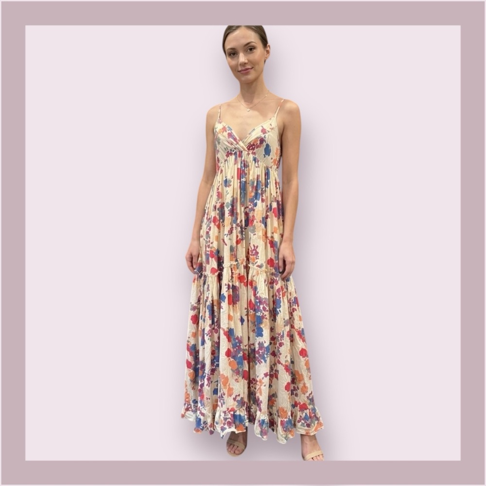 Akualani Floral Maxi Sundress